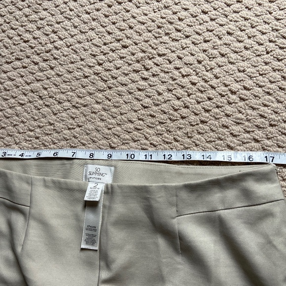 Chico’s 2 or Lg So Slimming Pants 34x31.5” LN - Picture 4 of 7